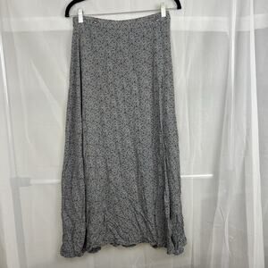 Vintage Eddie Bauer floral wrap skirt Small boho cottagecore prairie beach 90s